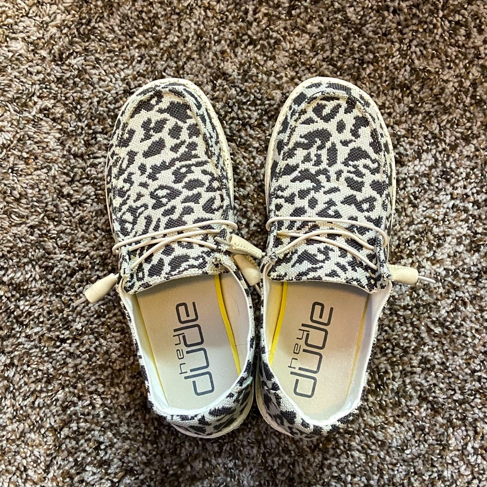 Cheetah print hey dudes